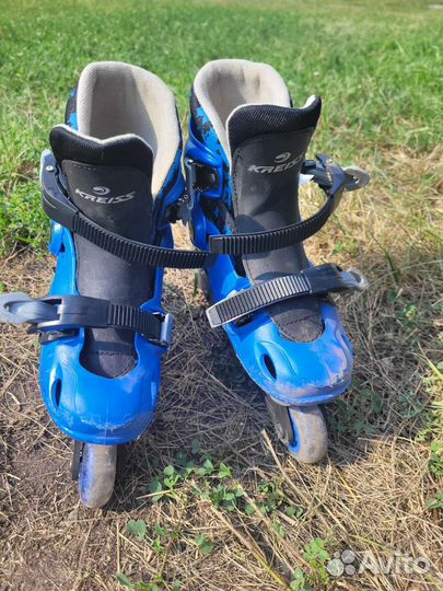 Роликовые коньки детские раздвижные