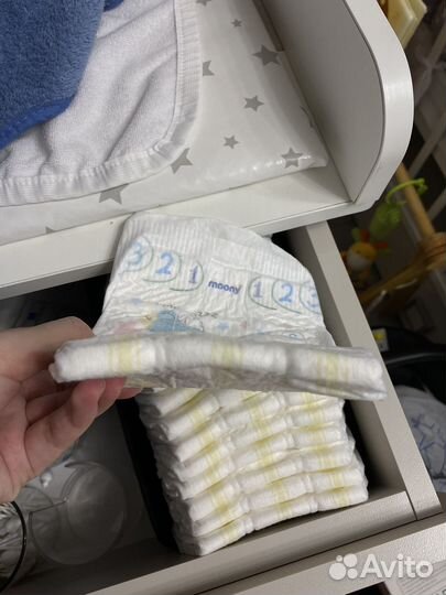 Подгузники moony 2