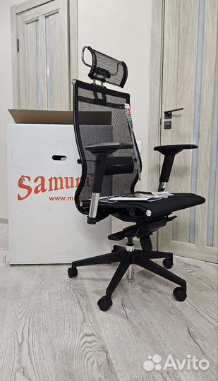 Компьютерное кресло Metta Samurai Black Edition