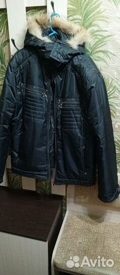 Куртка зимняя мужская бу