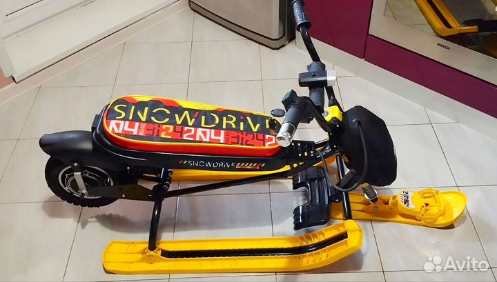 Электроснегокат bars Lite Red