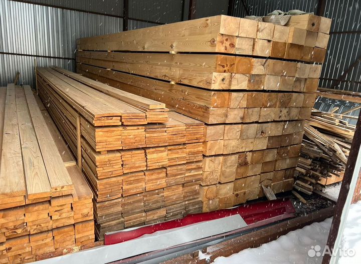 Доска обрезная 25х100х6000мм от производителя