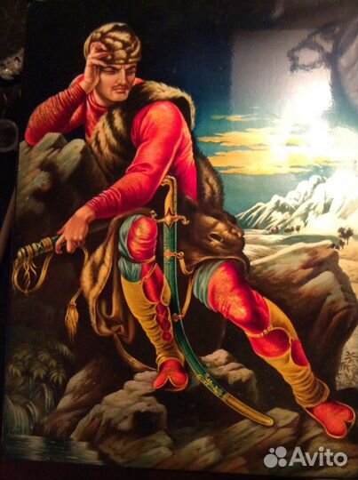 Лаковая миниатюра, Федоскино шкатулка