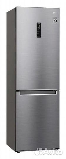 Холодильник LG GC-B459smum серебристый
