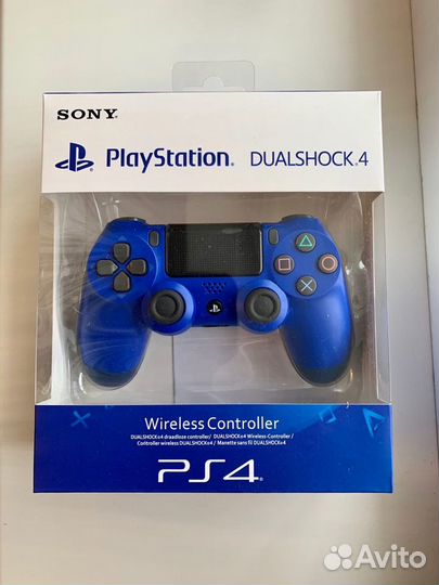 Джойстик PS4 Геймпад синий