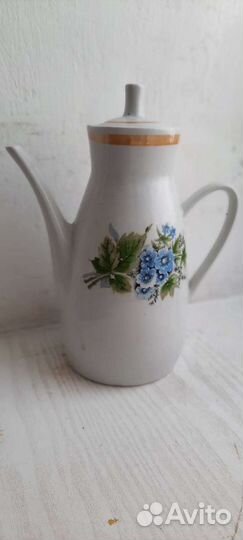 Сервиз кофейный, кружки, керамика, фарфор