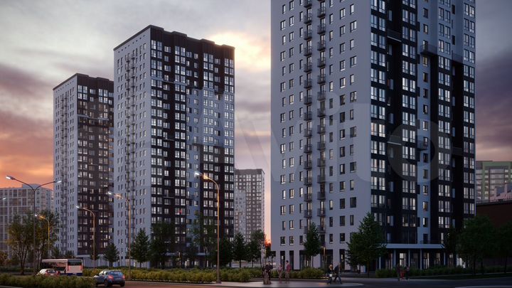 Квартира-студия, 25,6 м², 15/24 эт.