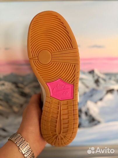 Nike dunk low paisley brown