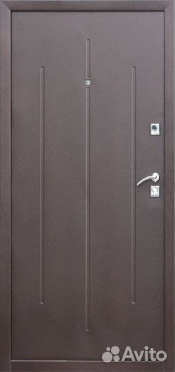 Дверь металл Стройгост 7-2 м/м минеральная плита