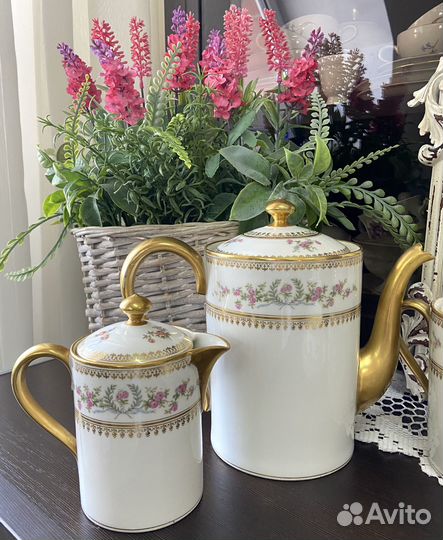 Чайный сервиз Limoges Франция 1930-1941