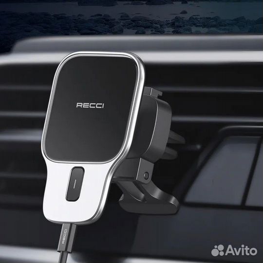 Держатель АВТОМОБИЛЬНЫЙ wireless charge recci rich