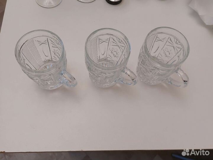 Кружечки хрустальные СССР