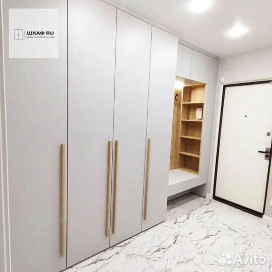 Шкаф с фрезеровкой