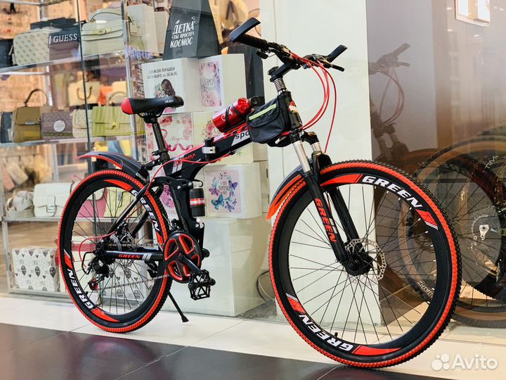 Велосипеды складные на спицах 26
