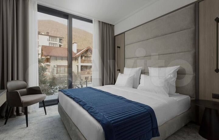 1-к. апартаменты, 45 м², 2/3 эт.