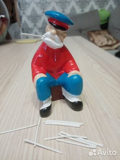 Фигурка курильщика СССР