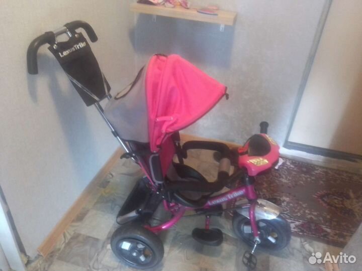 Детский велосипед с ручкой бу