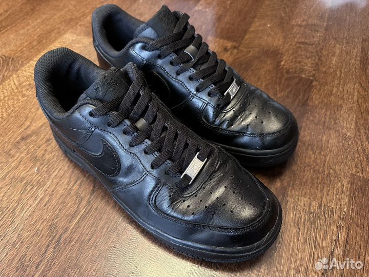 Nike AirForce 1 black Оригинал