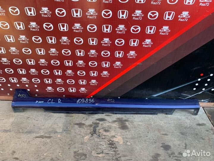 Накладка на порог (наружная) Honda Accord 7 CL 200