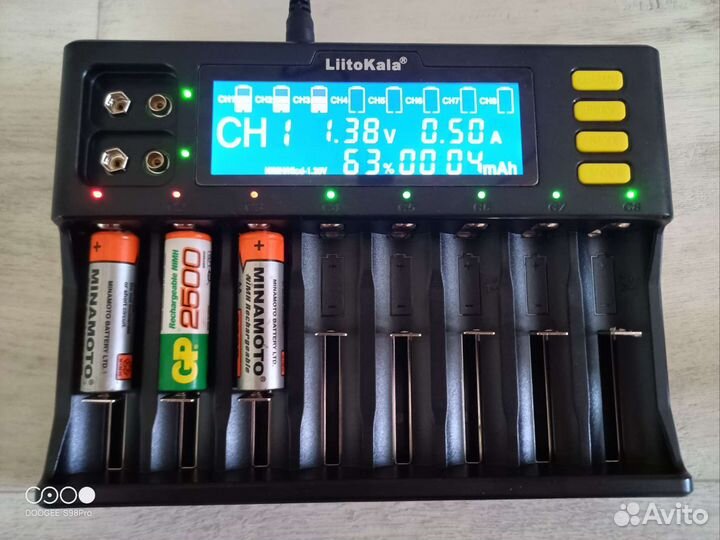 Зарядное устройство Liitokala Lii-S8 новое