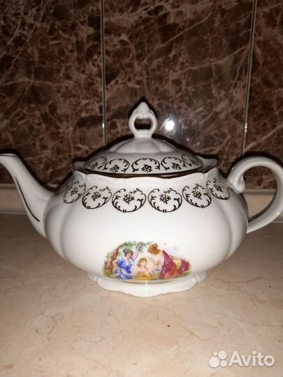 Чешский чайный сервиз фарфор haas czjzek