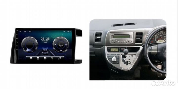 Toyota Wish 2002-2008. Андроид магнитола