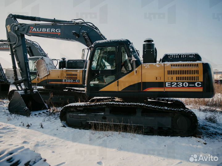 Гусеничный экскаватор Zauberg E230-C, 2024