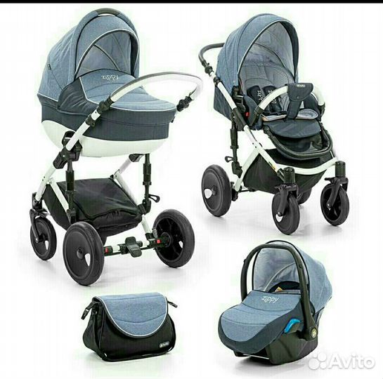 Коляска 3 в 1 Тутис Вива (tutis Viva)