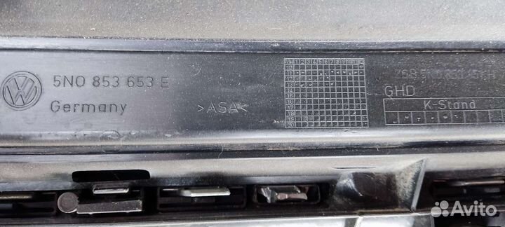 Решетка радиатора volkswagen тигуан