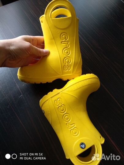 Резиновые сапоги Crocs