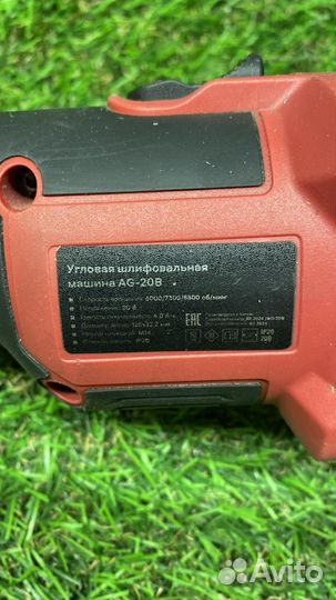 Аккумуляторная ушм Boxbot 20В, диск 125 мм, 6000