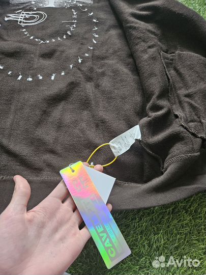 Зип худи Cavempt Темено, с вышивкой