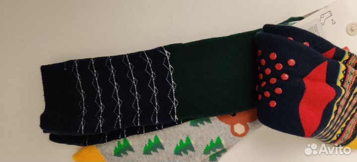 Детские носки, 3 пары, size 26-29