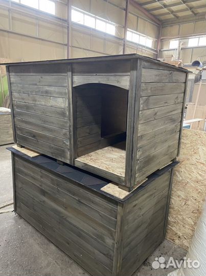 Вольеры и будки для собак