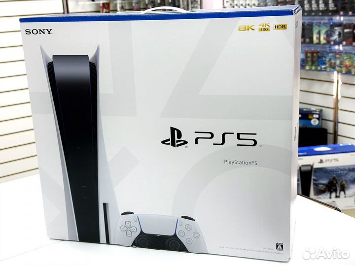 Sony PlayStation 5 (825Gb) NEW+ Год Гарантии