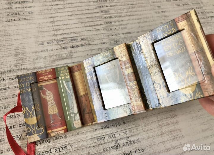 Фоторамка на 3 фотографии 5х4 см