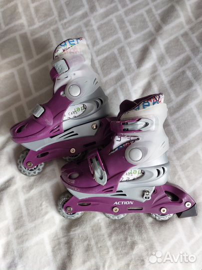 Ролики раздвижные, р.30-33