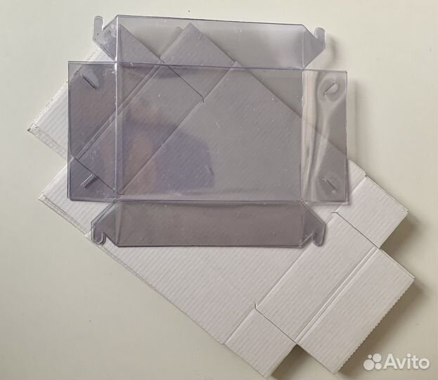 Подарочная коробка с прозрачной крышкой 8 шт