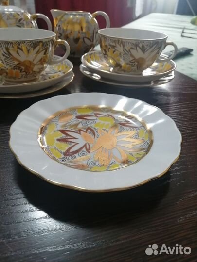 Сервиз лфз, ромашка, неполный