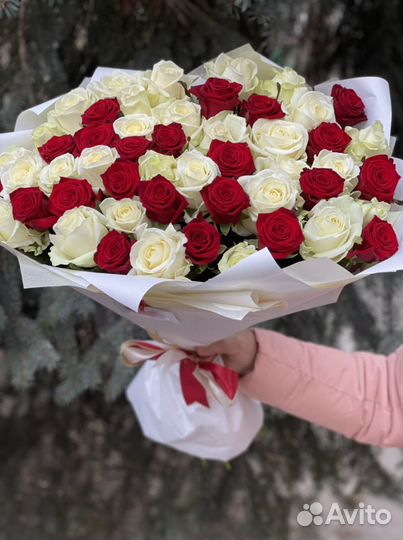 Цветы 51 роза