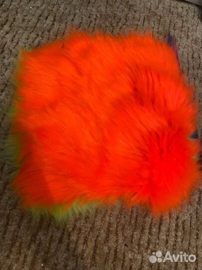 Мех песец,основа п/м