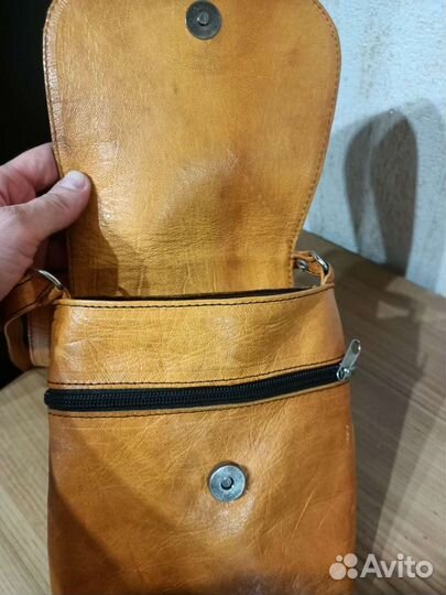 Сумка из натуральной кожи