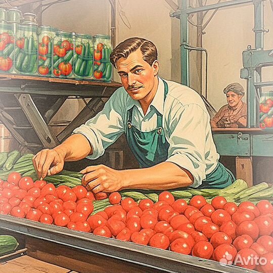 Разнорабочий на консервный завод