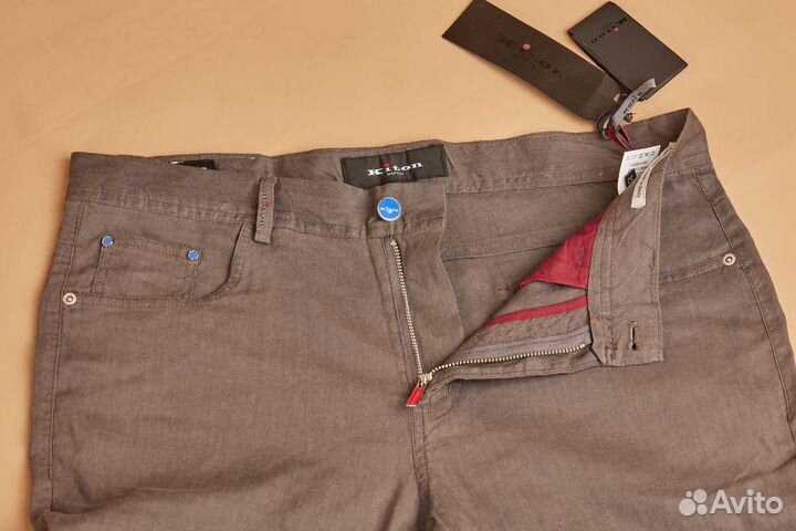 Летние брюки Kiton премиум качества