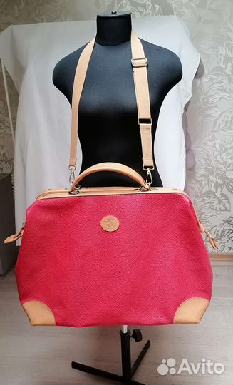 Сумка кожаная дорожная DJ