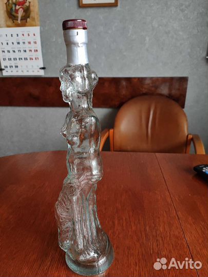 Бутылка фигура корабль подарочная