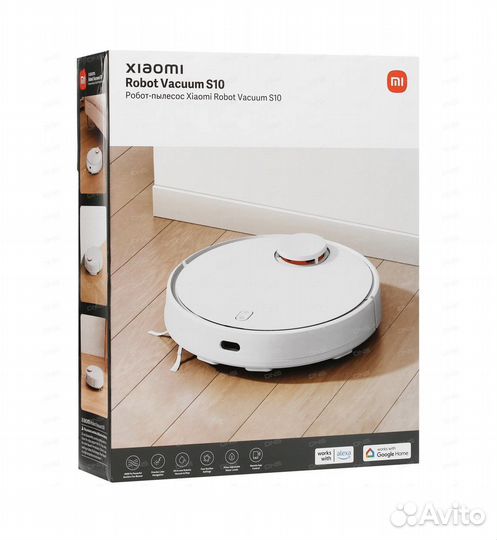 Робот пылесос xiaomi mi robot vacuum s10