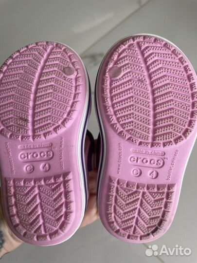 Сандали для девочки crocs c4