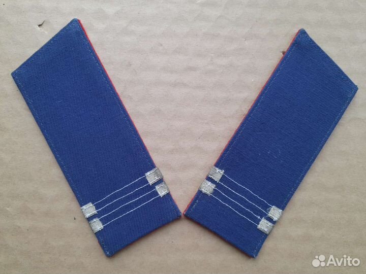 Погоны милиции СССР 1960-х, к синей форме