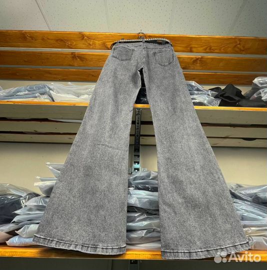 Джинсы клеш Rick Owens type balenciaga y2k